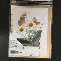 The Happy Planner Papillon Undated Daily Planner Extension $5.00