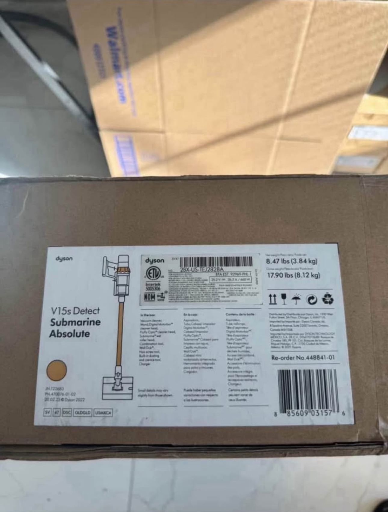 Brand new Dyson v15s detect submarine absolute