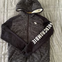 Ambercrombie Kids Fleece Sweater Zip Up Size 15/16