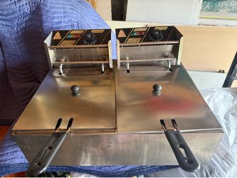 double-cylinder electric fryer