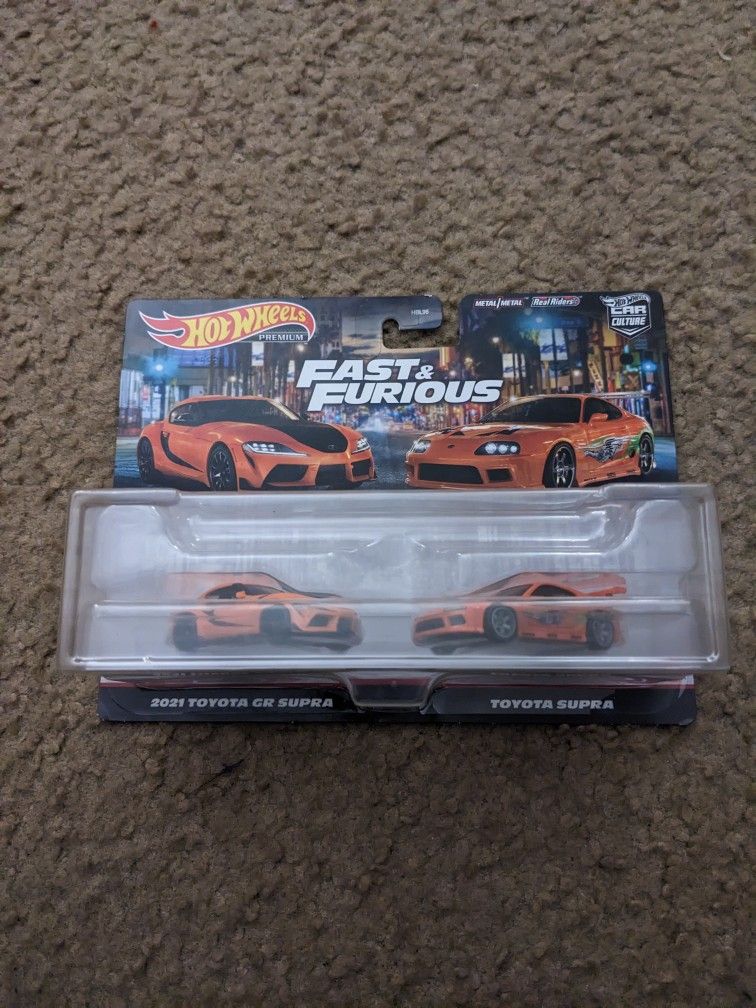 Hot Wheels Fast And Furious Supra 2 Pack