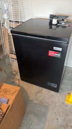 Garage deep freezer