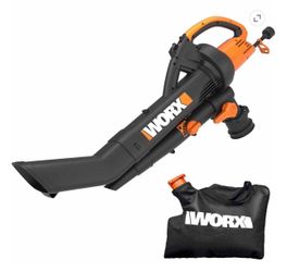 WORX WG505 TRIVAC 12 Amp 3-In-1 Electric Blower/Mulcher/Vacuum