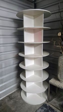 7-Layer Rotating Shoe Rack