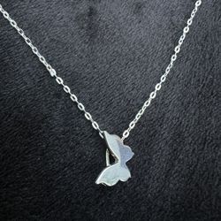 Sterling Silver Butterfly Necklace