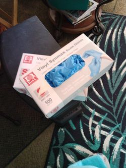 Vinyl Gloves (190), Size Small 