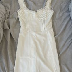 White midi Dress 