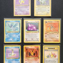 Pokemon Fossil Lot Or Individual. Excellent Condition!