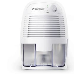 PRO BREEZE MINI PORTABLE DEHUMIDIFIER 