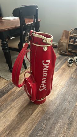 Retro Spalding Golf Bag