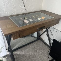 Wine Storage Desk 