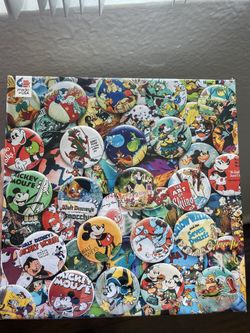 Disney Vintage Collectors Button Puzzle