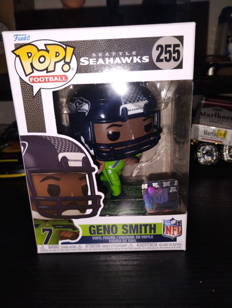 Brand New Seattle Seahawks Geno Smith Funko Pop#255