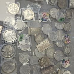 999 Silver rounds  $5 Over Spot 