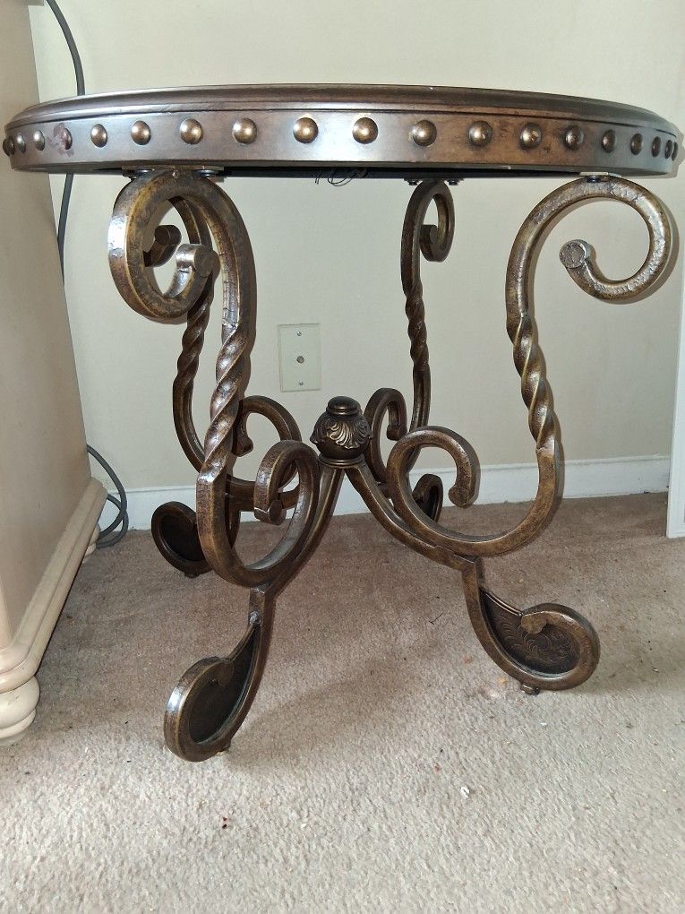 Coffee Table With A Top Design