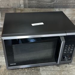 TOSHIBA Air Fryer Combo 8-in-1 Countertop Microwave Oven, with Convection, Broil, Odor Removal Mode, 12.4" Position Memory Turntable, Child-Lock, 1.0 