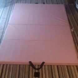 KS Sports gymnastics/yoga mat in pink, designed for kids
