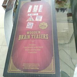 Wooden Brain  Teasers 