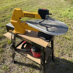 20in Dewalt Scroll Saw + Mini Table Saw