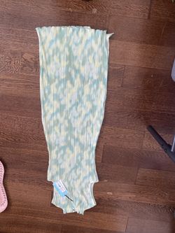 Green Turtle Neck Dress