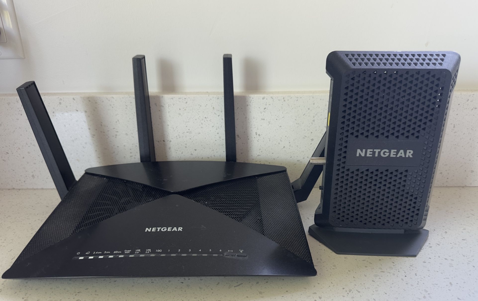 Netgear CM1000 & Netgear Nighthawk X10R9000
