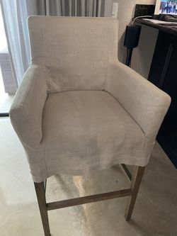 FINAL OFFER! Restoration Hardware Pair Of Barstools