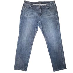 Michael Kors Medium Wash Straight Leg Jeans - Womens 10