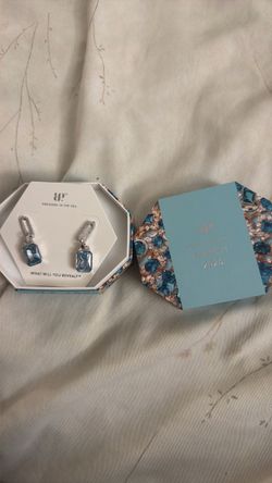 Aquamarine earrings