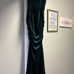 Emerald Green Dress