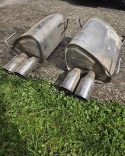 2015-2021 Subaru WRX STI OEM Axle Back Mufflers