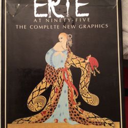 Erte At Ninety Five. Book Showing Colored Photos Of Many Of His Famous Works.