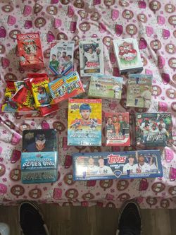 A little over $400 worth of Panini and topps boxes ,all brand new never been opened