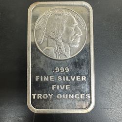5 Oz Silver Ingot