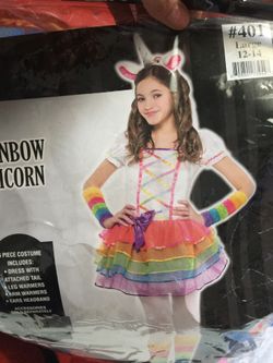 Unicorn Costume 12-14