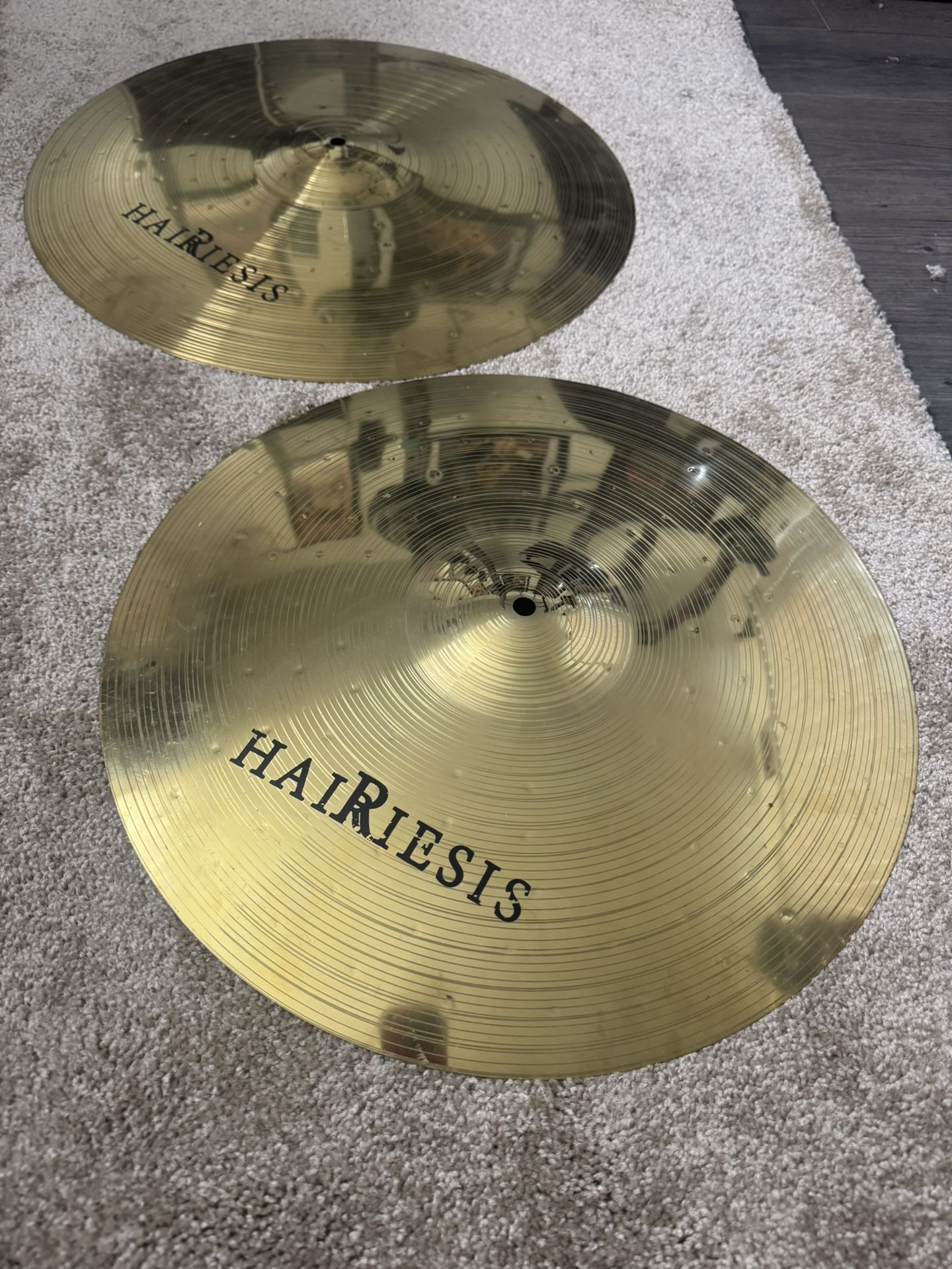 20 Ride Cymbal And 18 Crash Great For Beginning Drummers