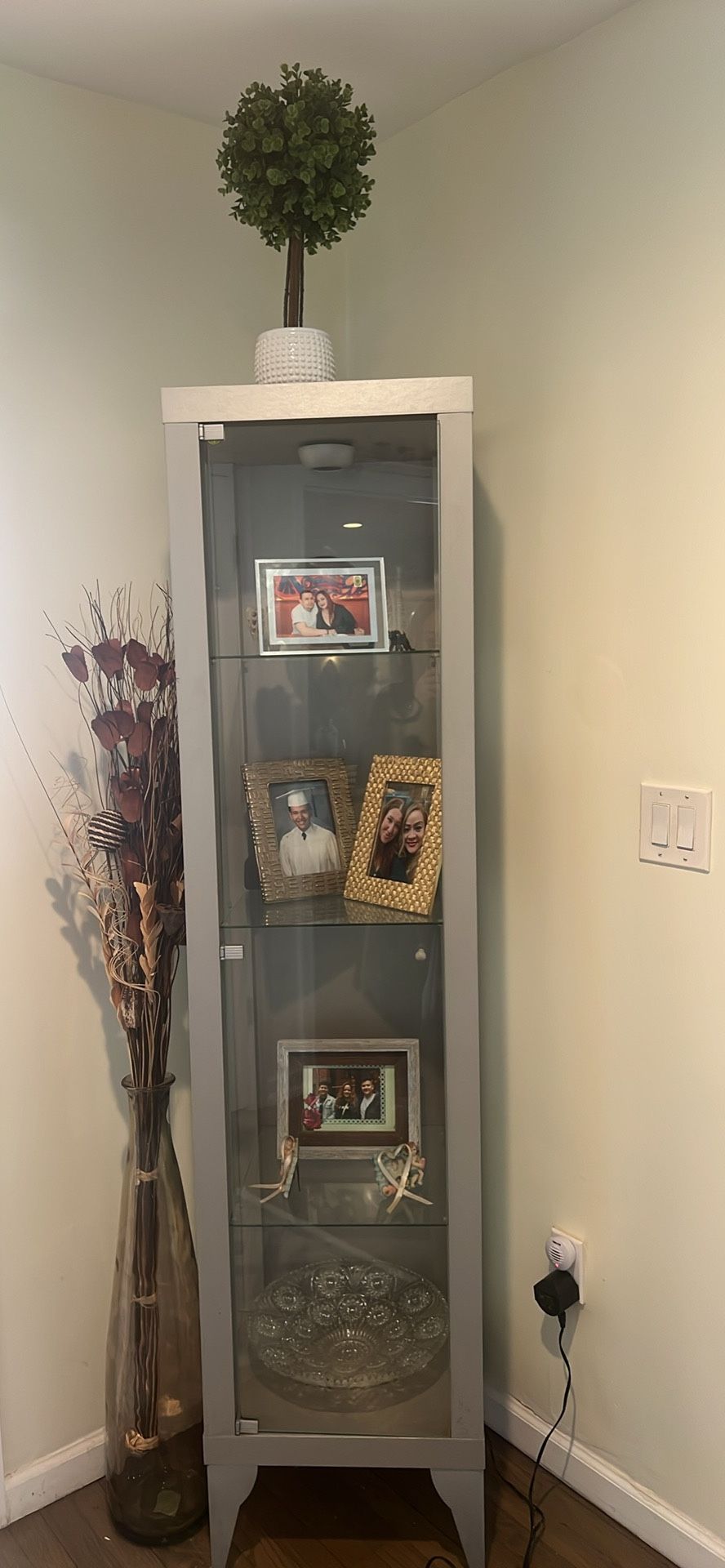 Glass Shelves With Lights