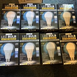 Sensor Brite LED Bulb Battery Backup 