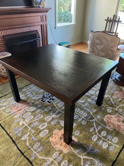 Bespoke Japandi Handmade Table. Solid wood and heavy!