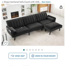 Grey Couches (futon)