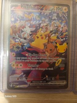 POKEMON PIKACHU EX 30TH CELEBRATION