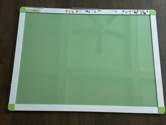 Momsboard Magnetic Whiteboard — Kids' Dry-Erase Board (Green)