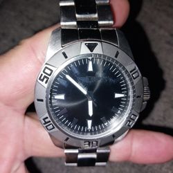 Platinum Invicta Watch Just Need Battery