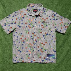 Pleasures Button Up Shirt Medium