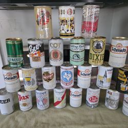 Vintage Beer Cans