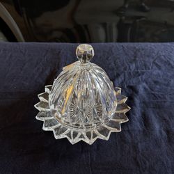 Different Crystals Bowl And Plates Each $10