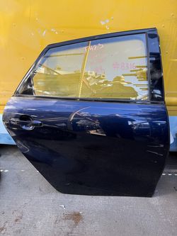 Toyota Mirai Rear Door Blue Passenger Side RH 2016 - 2020 ; J423