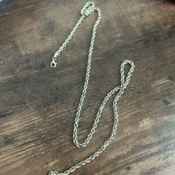 14Kt Gold Rope Chain