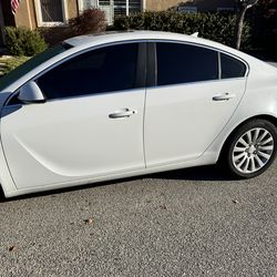 2011 Buick regal  white with tan interior