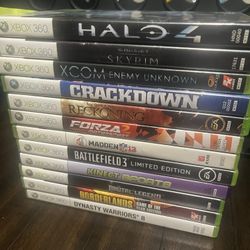 🎮 Xbox 360 Games Lot – $9/EA – Classics, Action & RPG Favorites 🎮  . . . . . . . . . . . . . . . . . . . . . . . . . . . . . . . . . . . . . . . . .