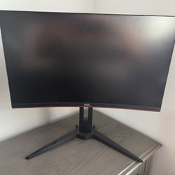 27” AOC Curved Computer Monitor